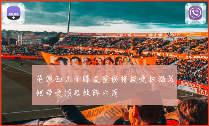 范佩西儿子膝盖重伤将接受扫描若韧带受损恐缺阵六周
